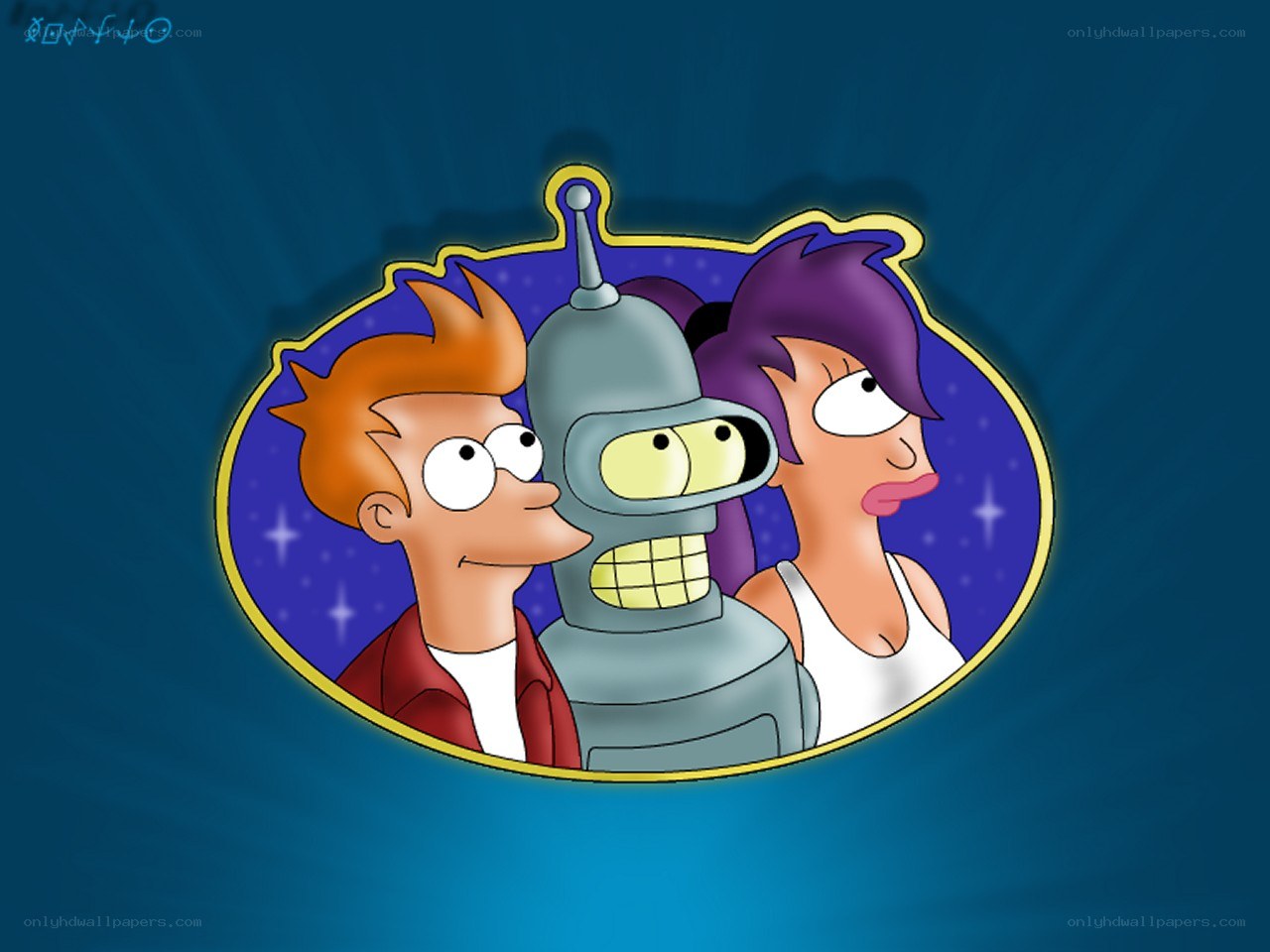 Futurama trio portrait