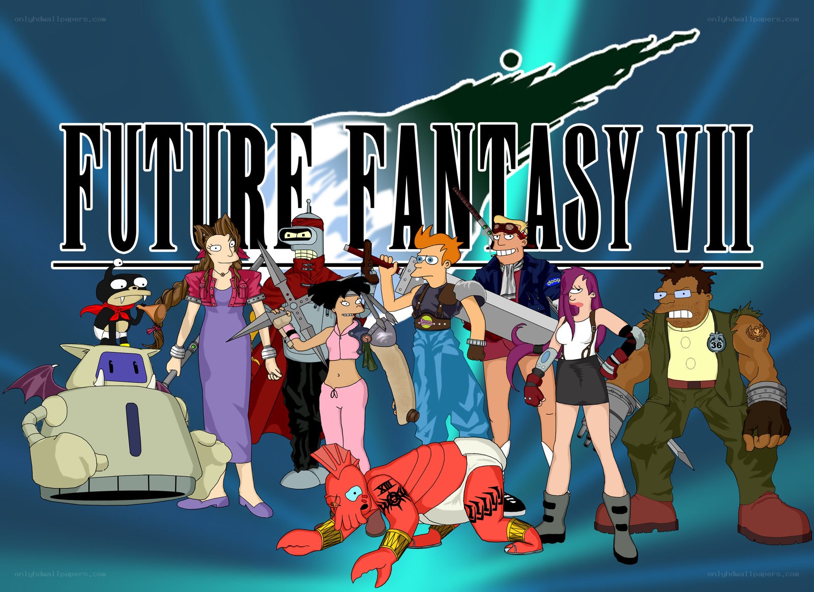 Future Fantasy VII characters
