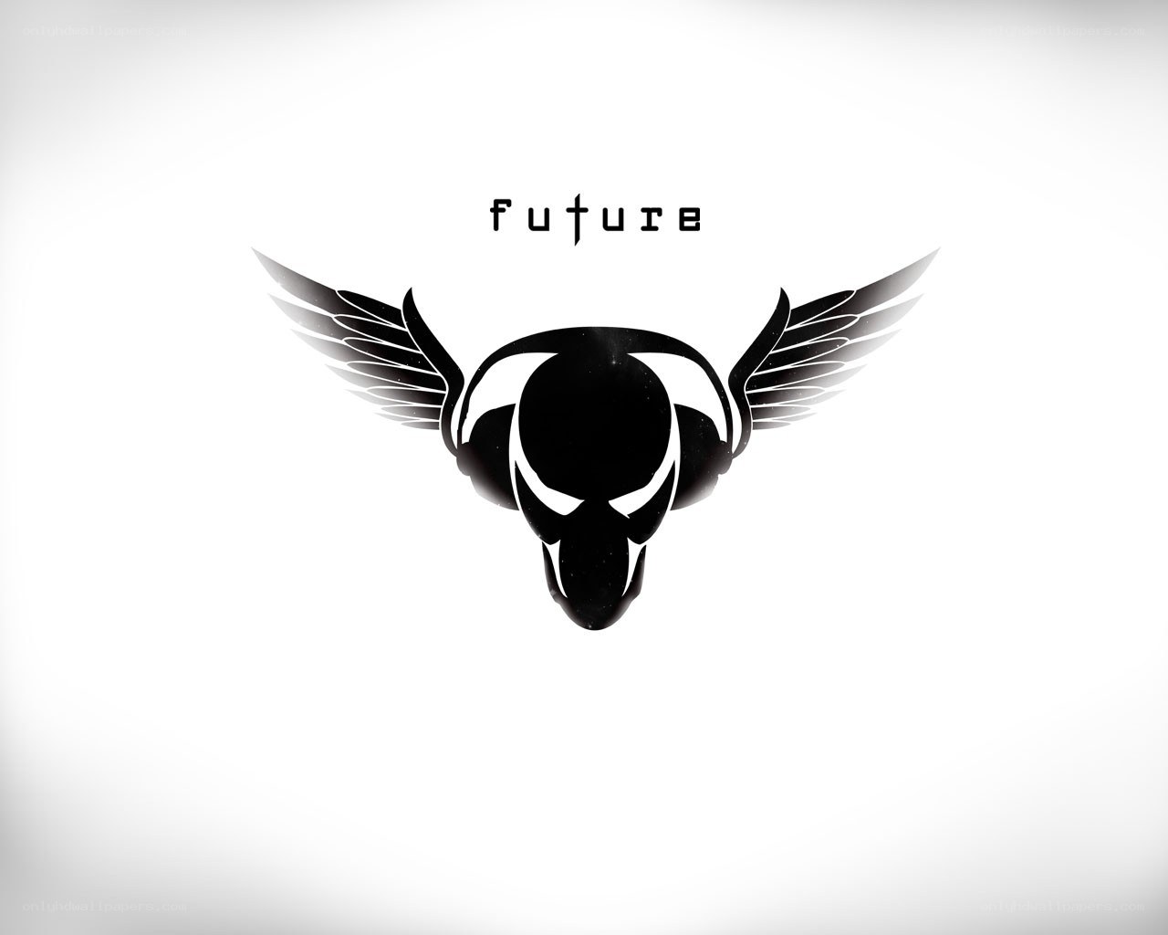 Future logo with wings