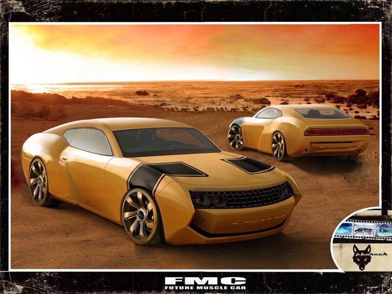 Future muscle car concept