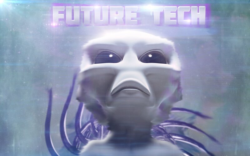 Future Tech Alien Head