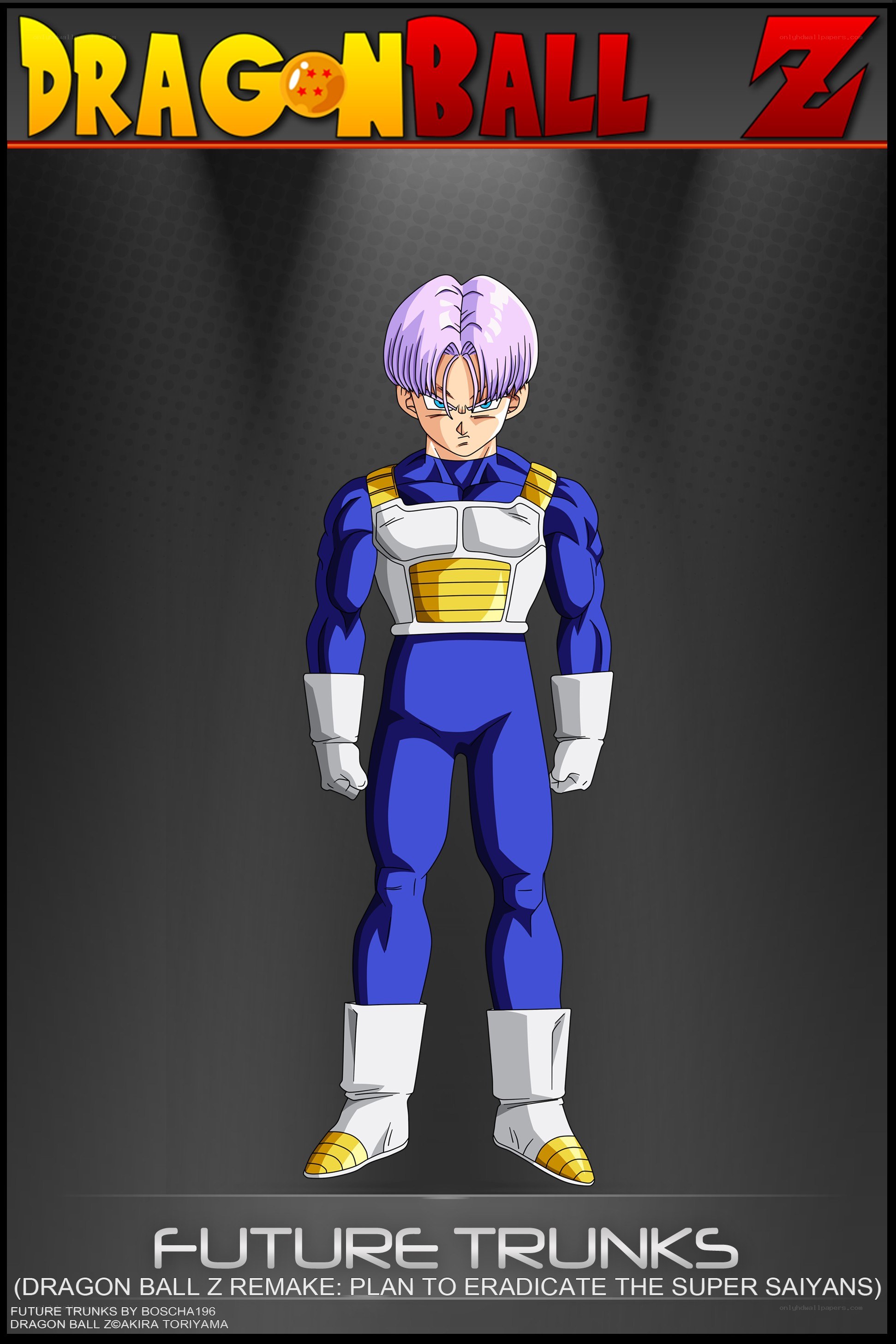 Future Trunks character art