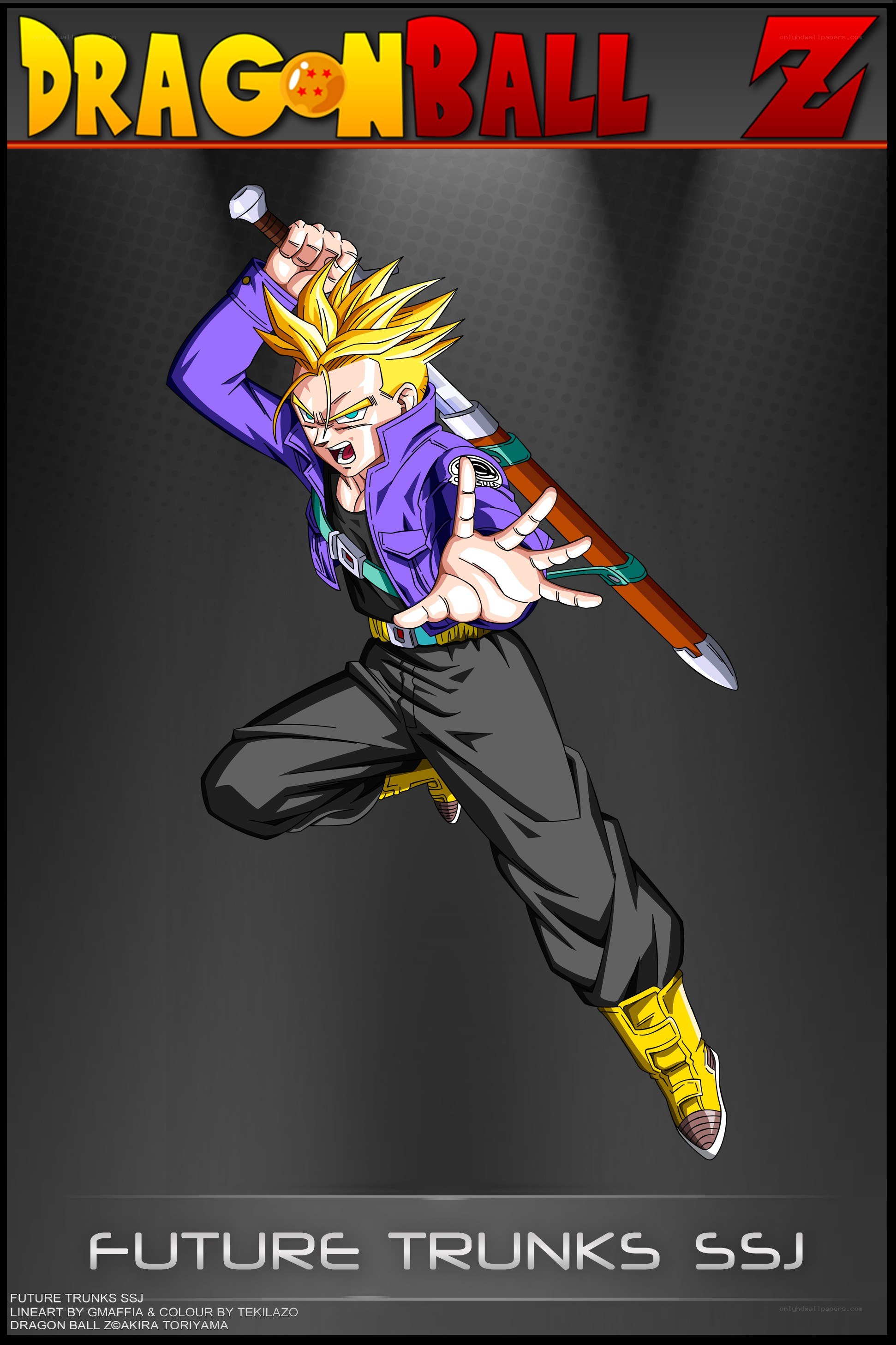 Future Trunks SSJ artwork