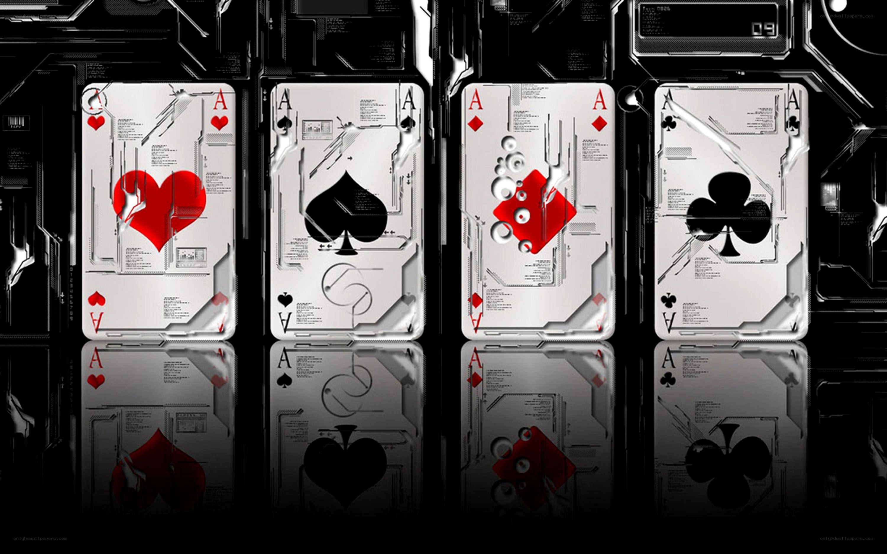 futuristic ace cards