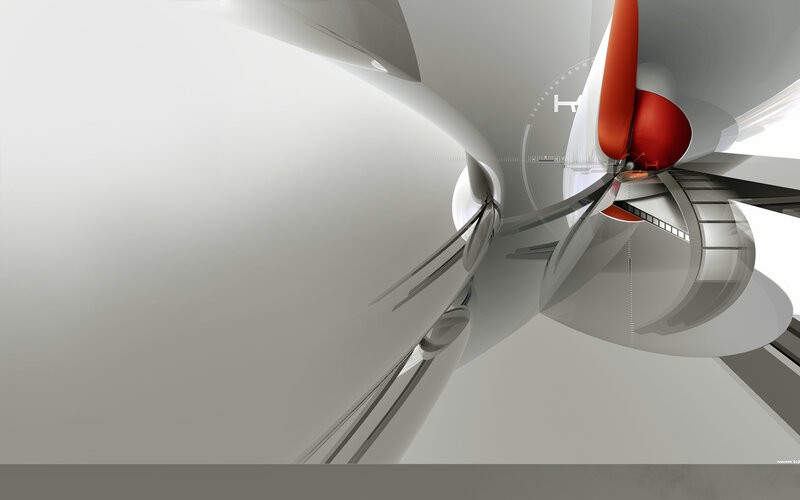 futuristic aircraft engine design