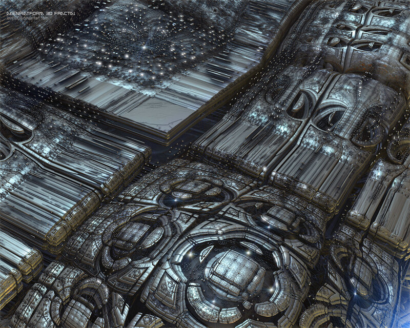 futuristic alien architecture