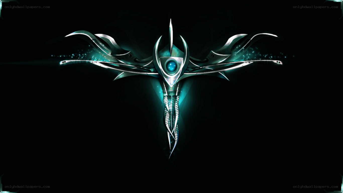 futuristic alien symbol