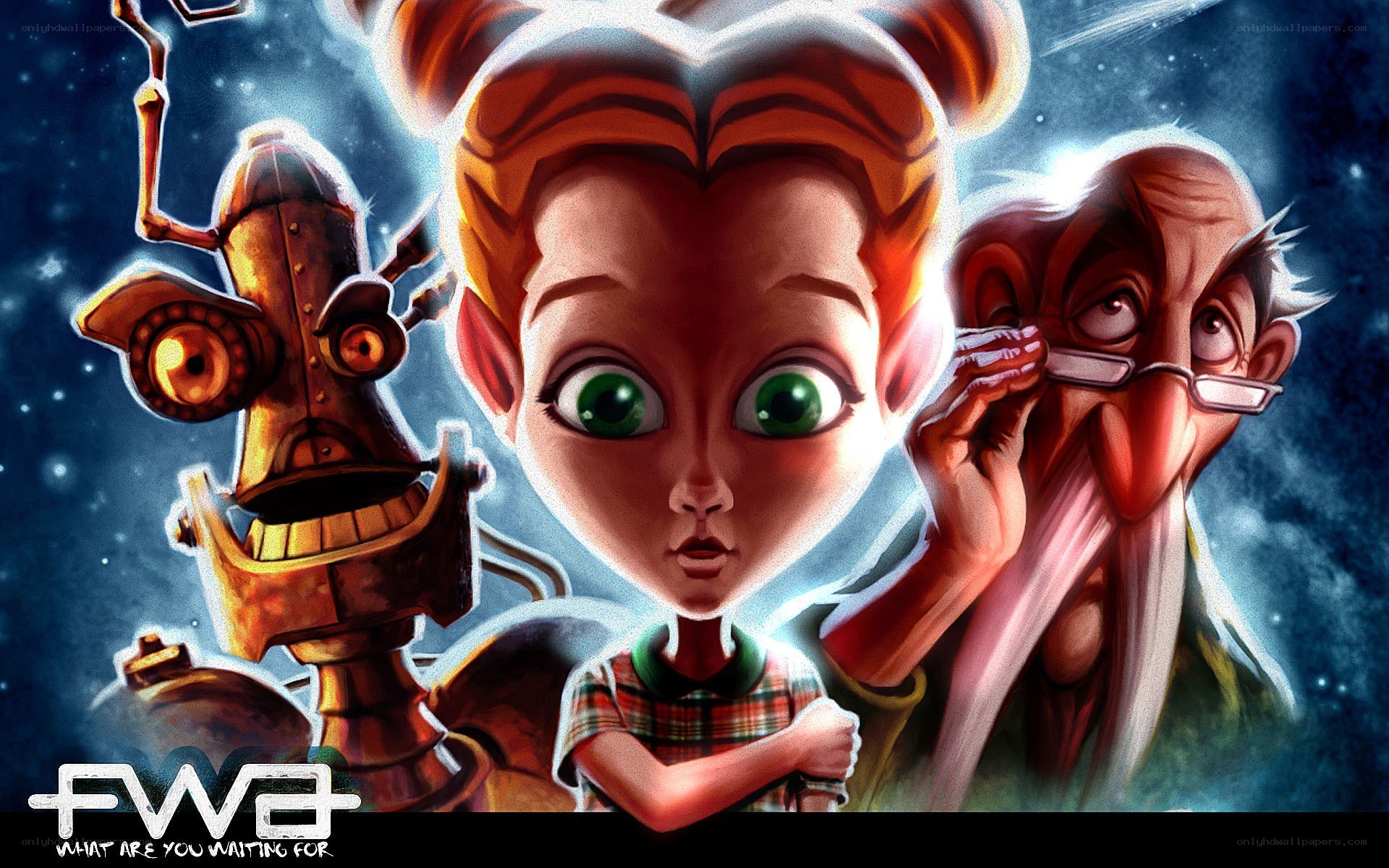 Futuristic animated adventure