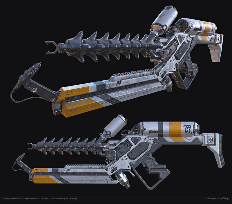 Futuristic Arc Gun