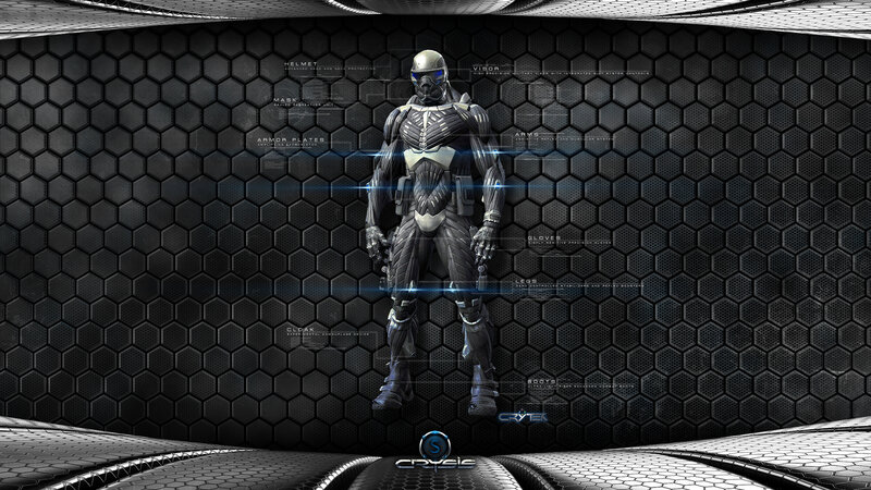 futuristic armored soldier