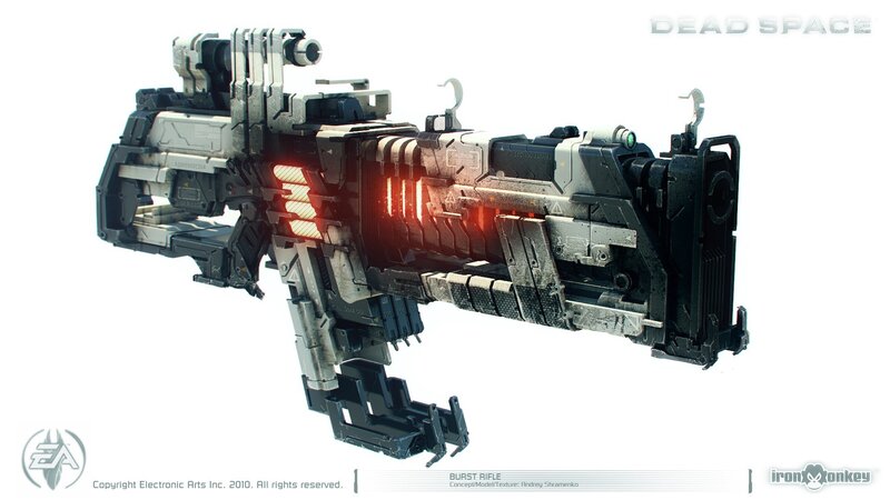 Futuristic Assault Rifle