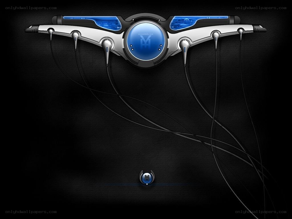 futuristic audio device