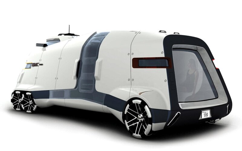 Futuristic Autonomous Vehicle