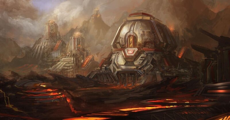 Futuristic Base in Ruins