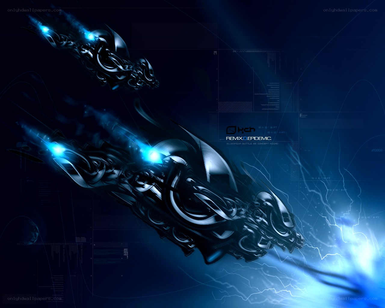 futuristic battle concept art