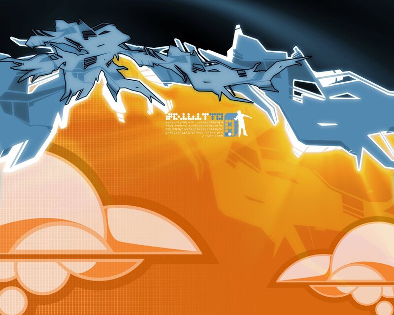futuristic battle scene