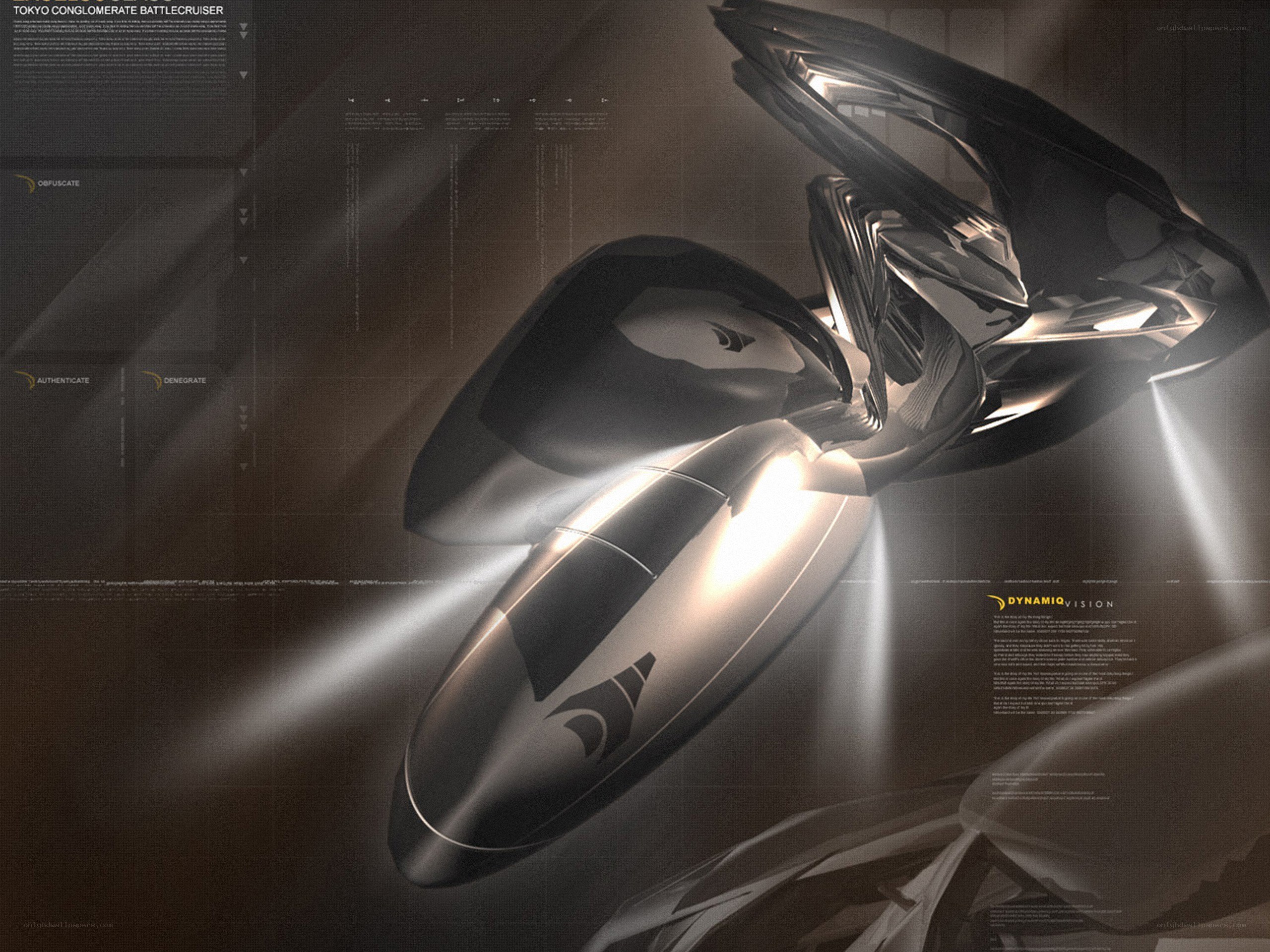 futuristic battlecruiser concept