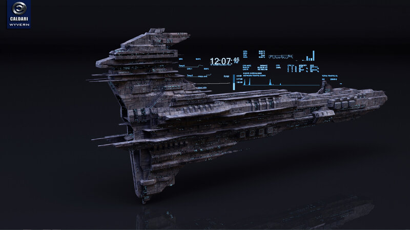 futuristic battleship design