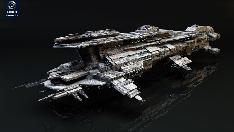 Futuristic battleship design