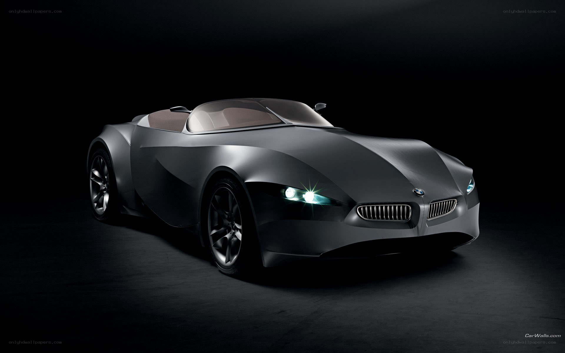 futuristic bmw concept car