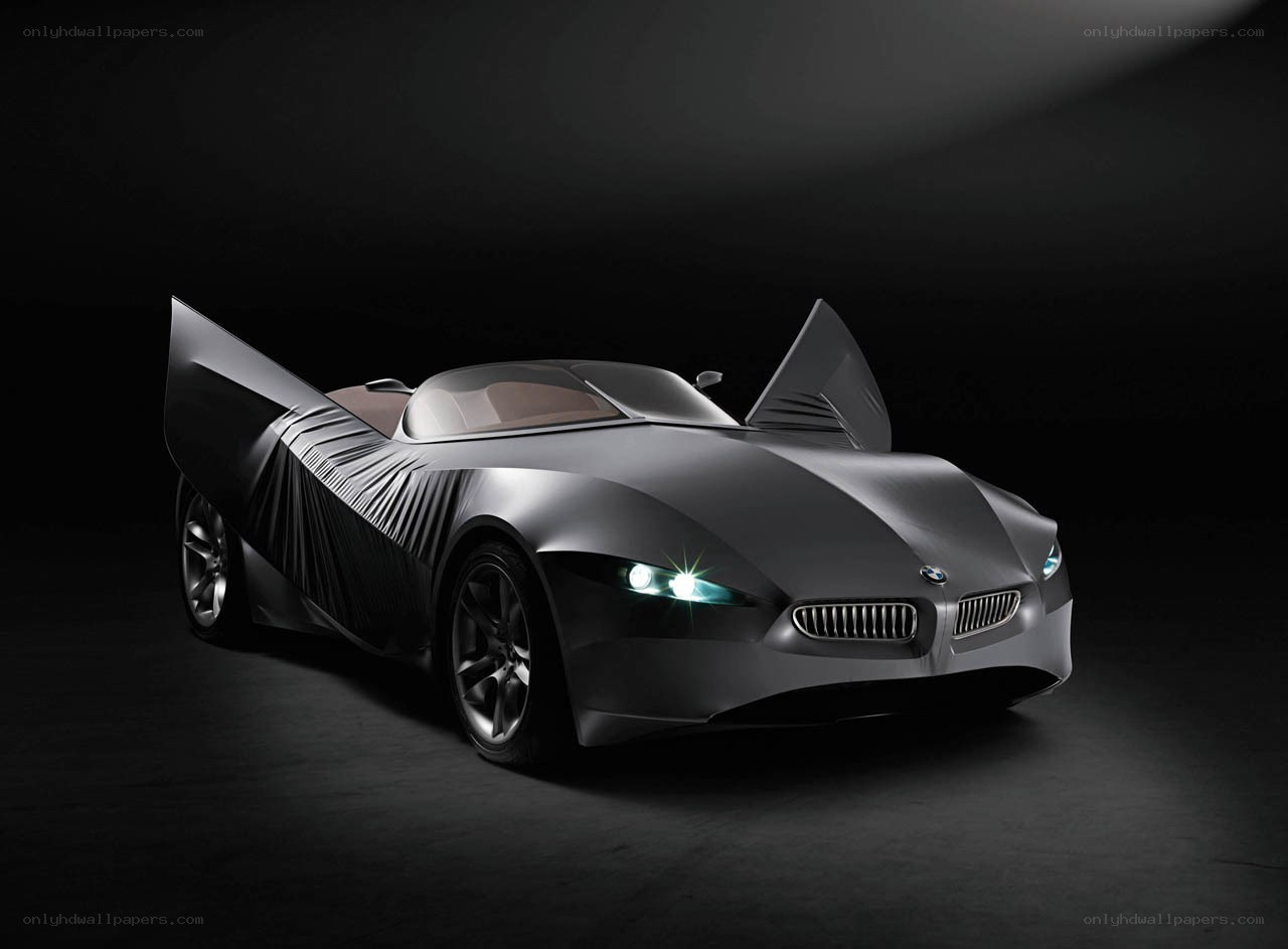 futuristic BMW concept car