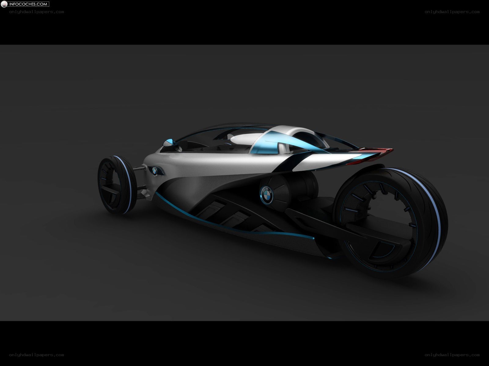 futuristic BMW concept vehicle