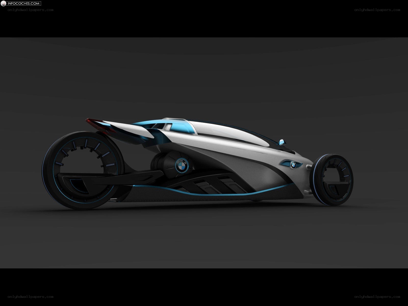 futuristic BMW concept vehicle