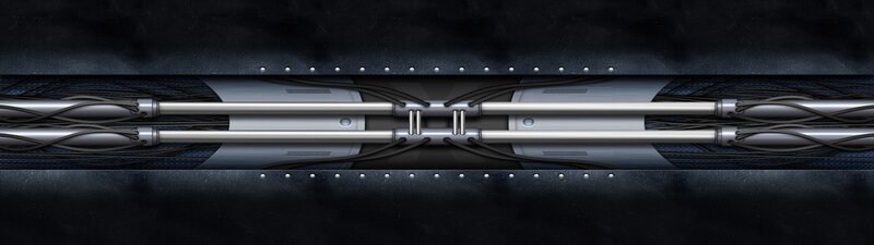 futuristic cable connector