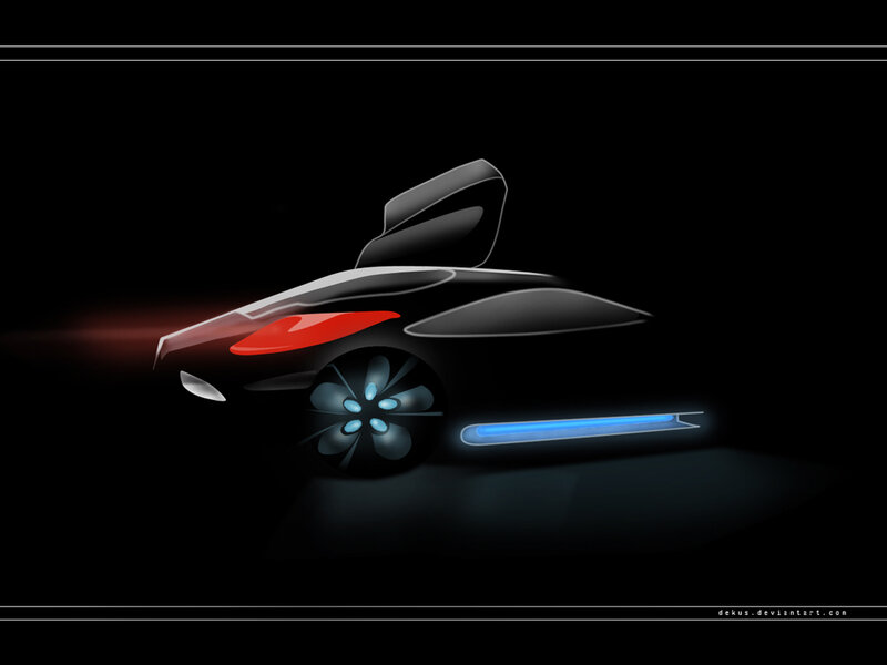 futuristic car concept