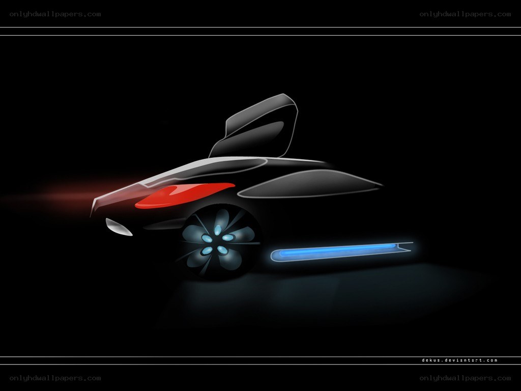 futuristic car concept