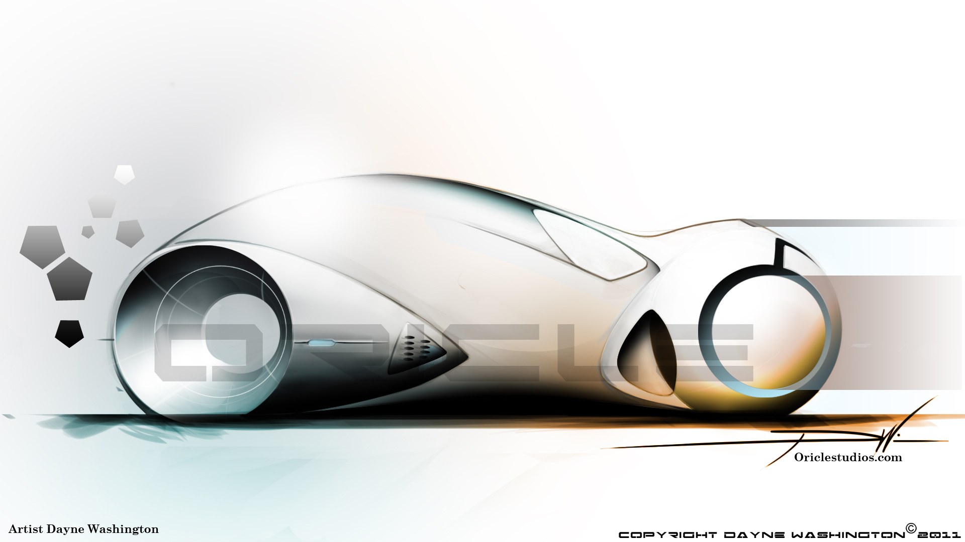futuristic car concept design