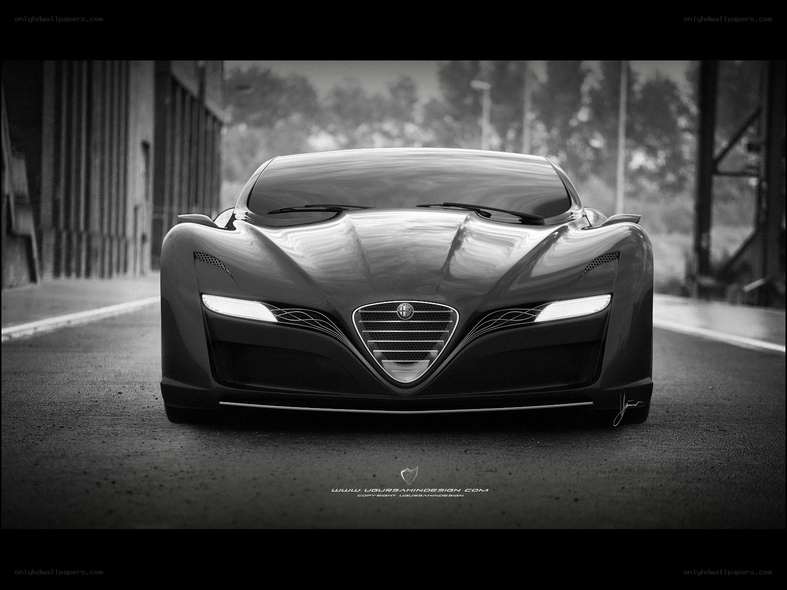 futuristic car concept design