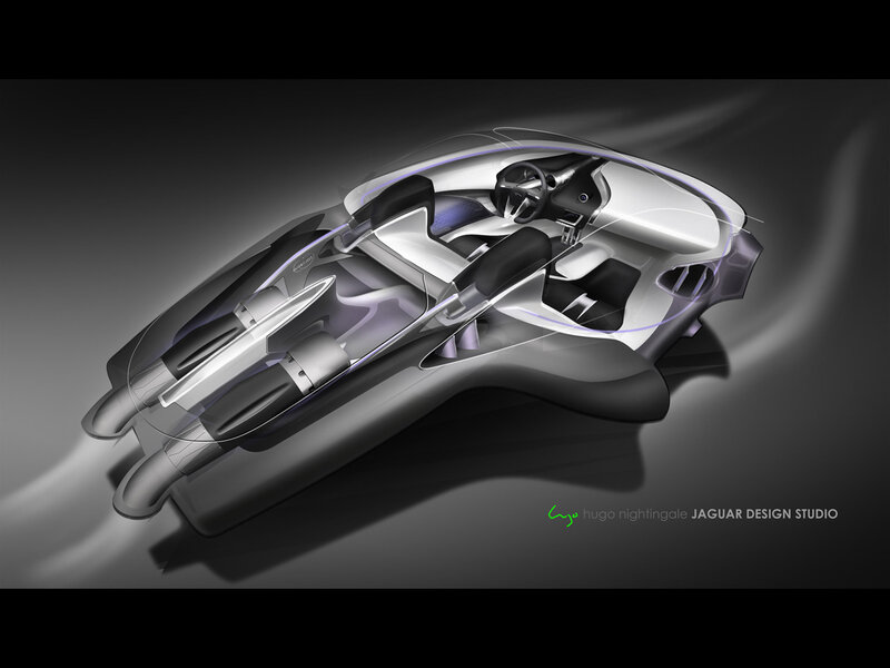 futuristic car concept design