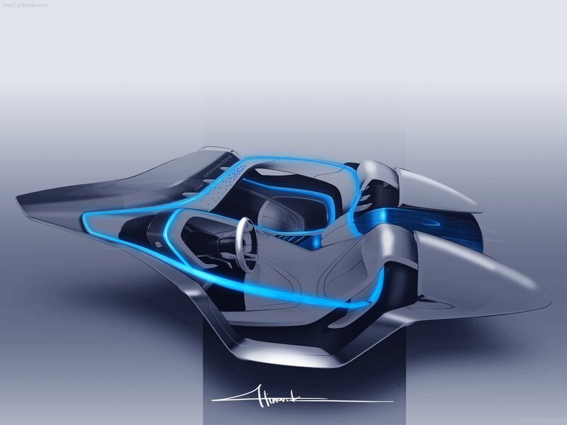 futuristic car concept design