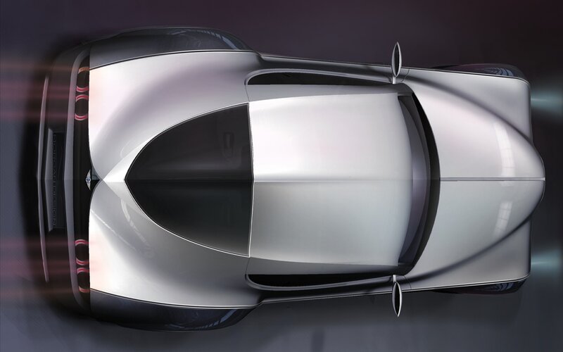 futuristic car concept design