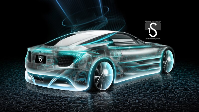 futuristic car design
