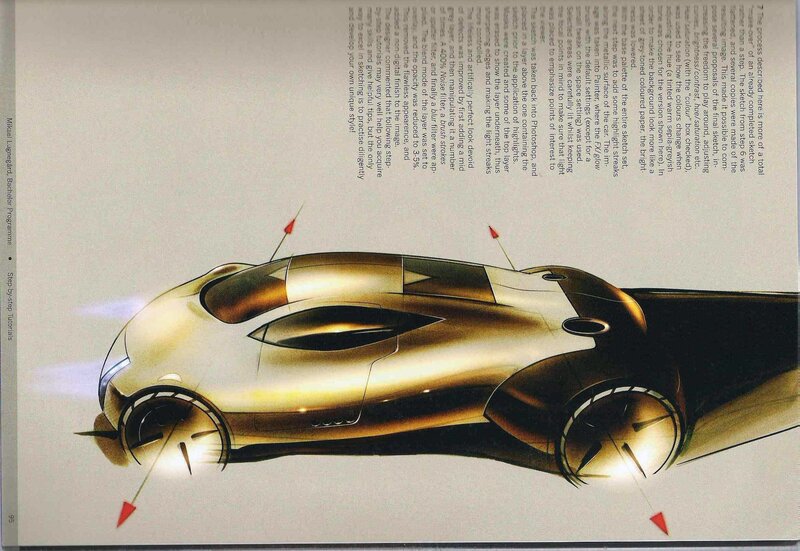 futuristic car design tutorial