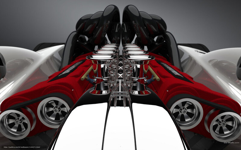 futuristic car engine design