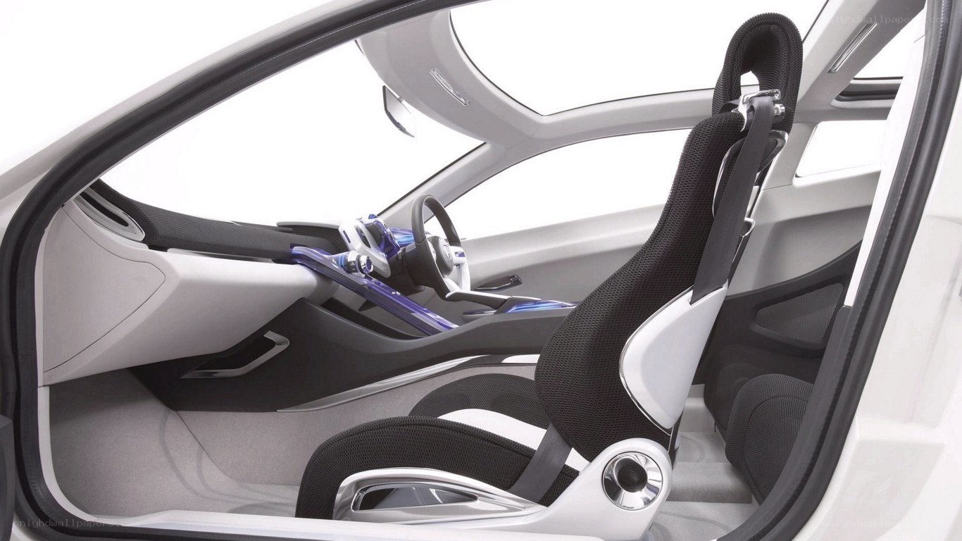 futuristic car interior