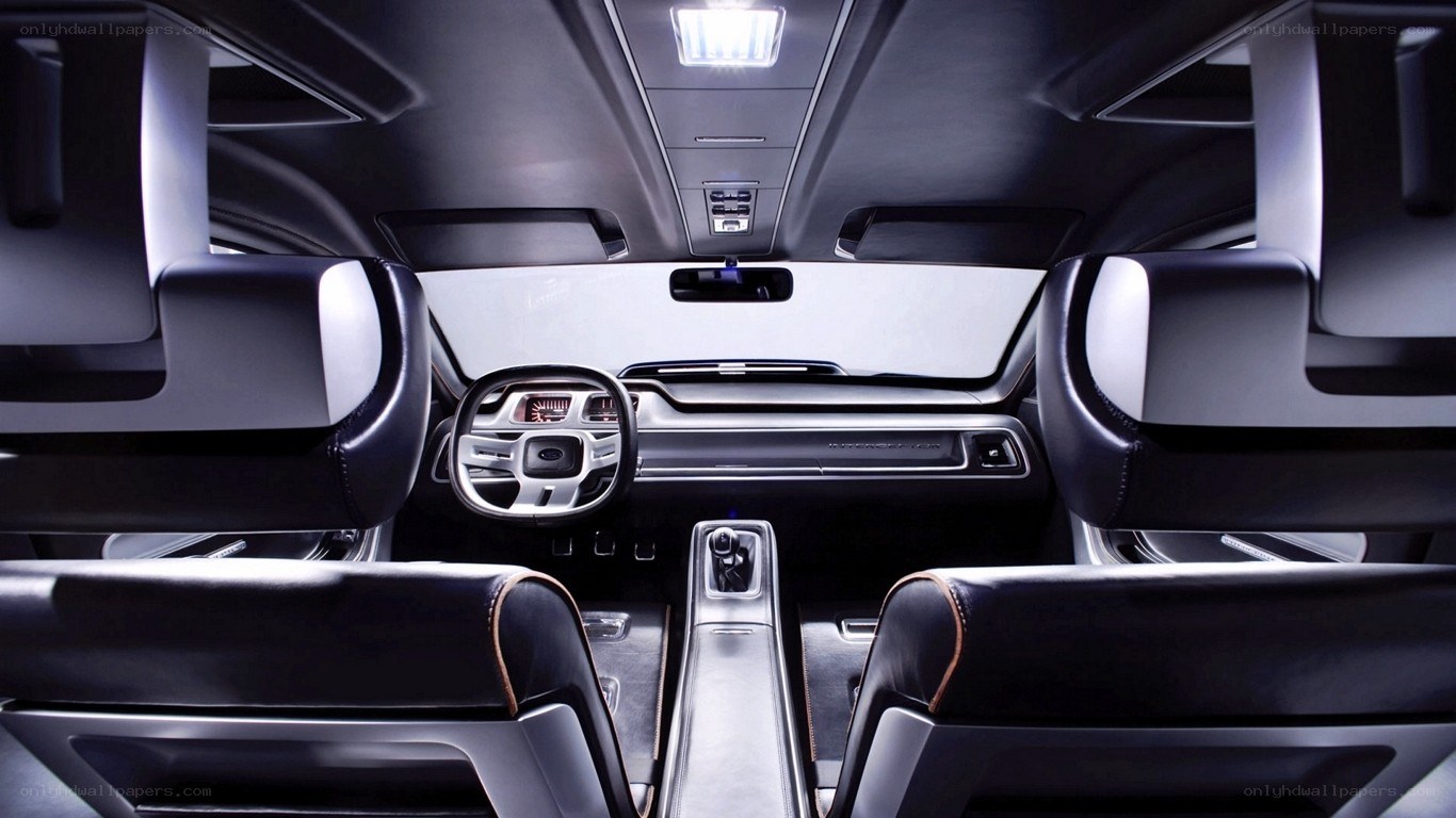 futuristic car interior