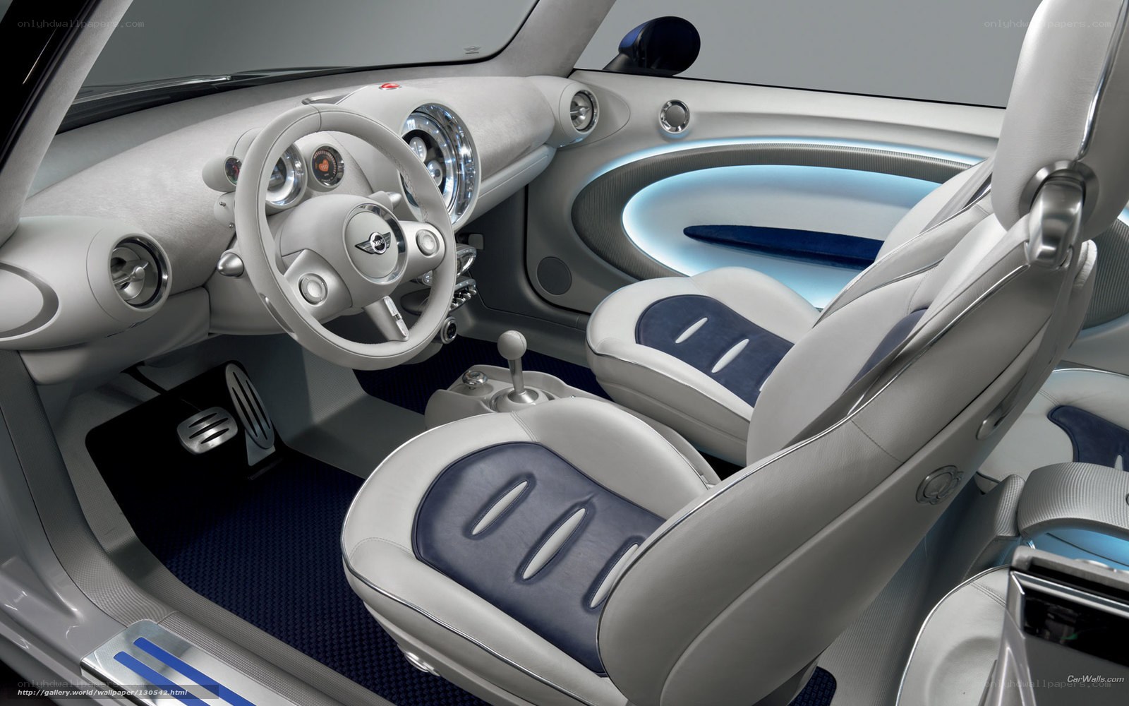 futuristic car interior