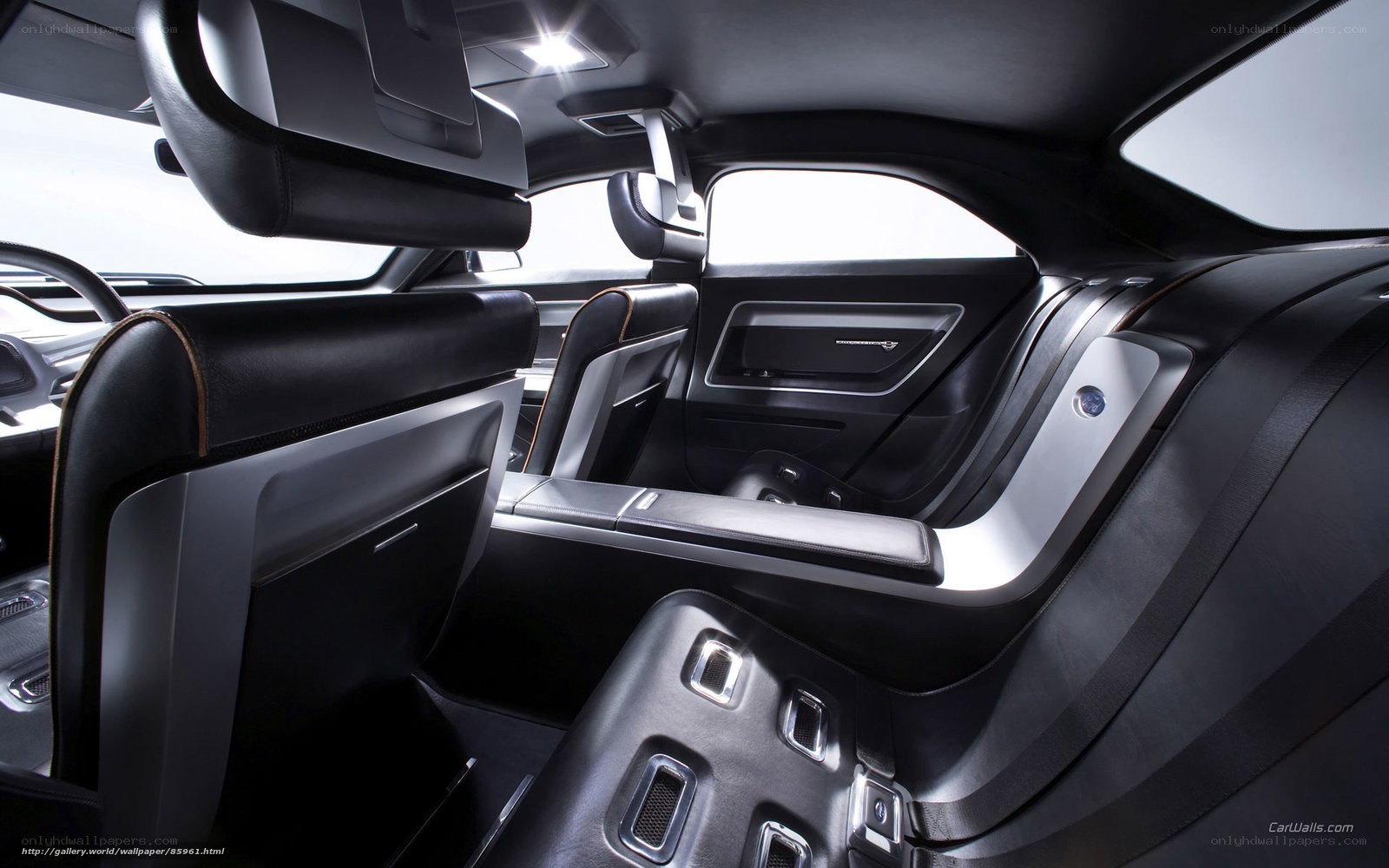 futuristic car interior