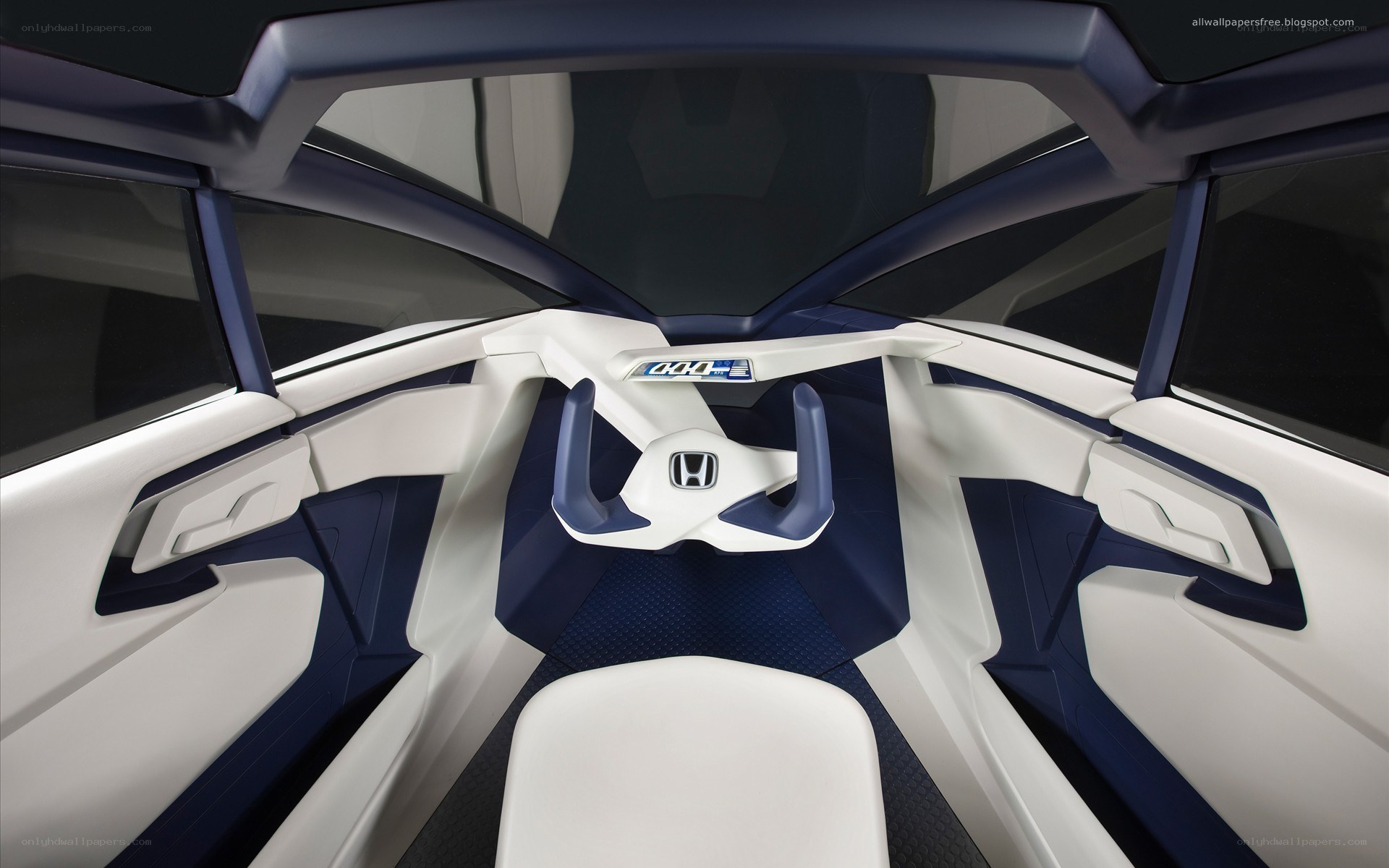 futuristic car interior