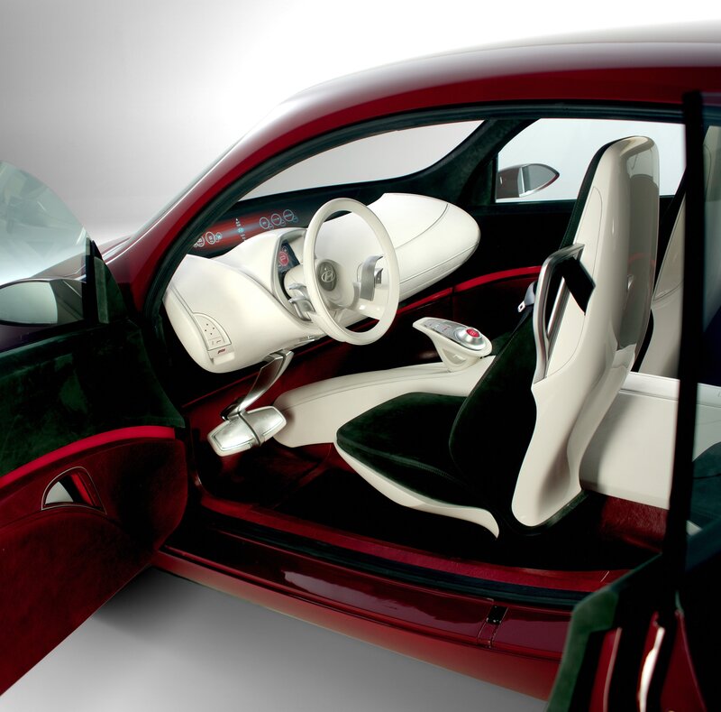 futuristic car interior