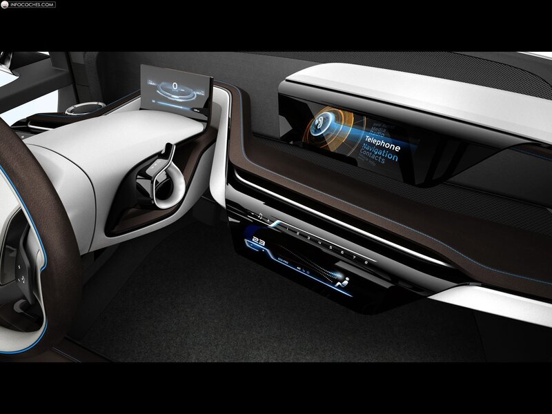 futuristic car interior