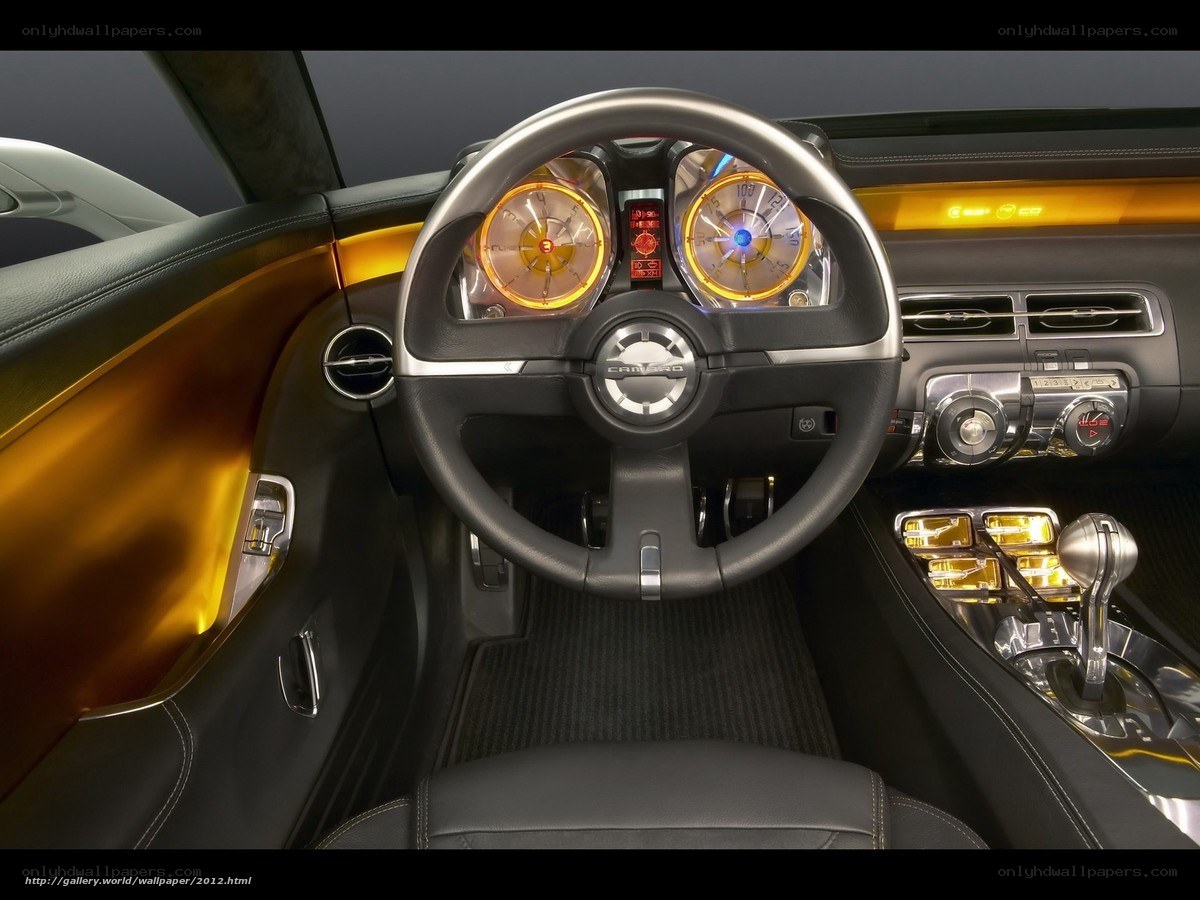 futuristic car interior dashboard