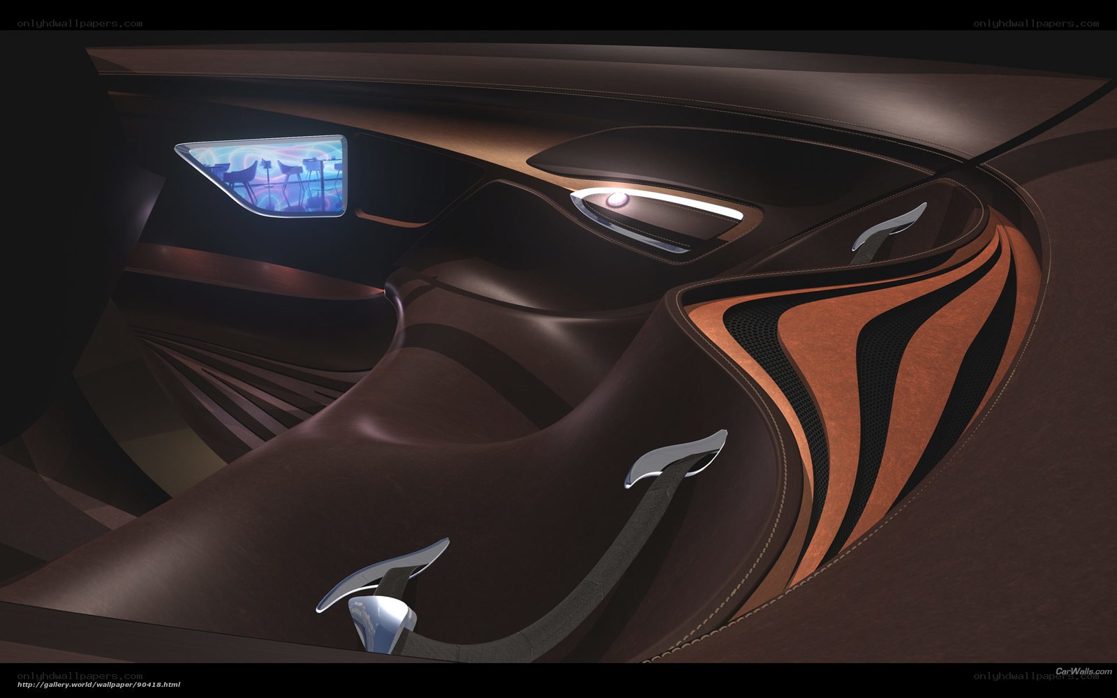 futuristic car interior design