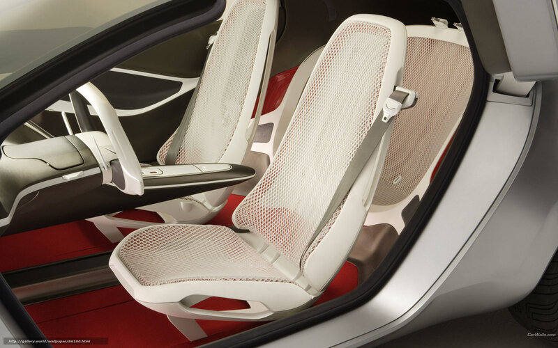 futuristic car interior seats