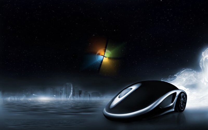 Futuristic Car Mouse