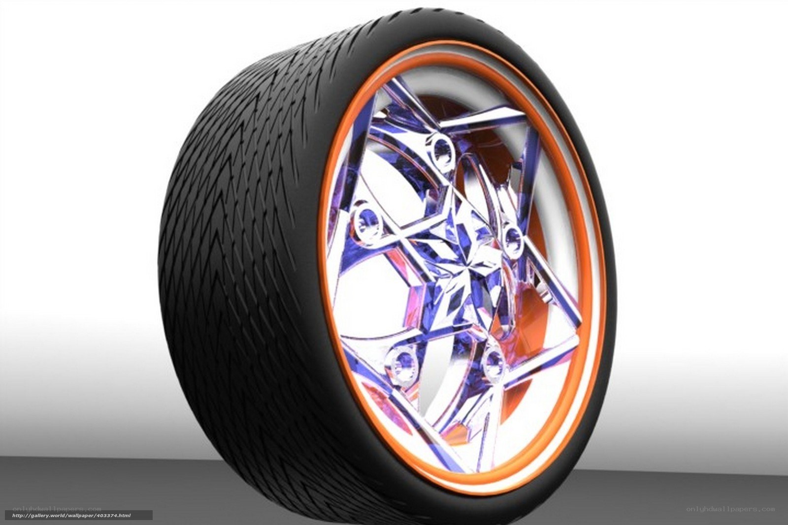 futuristic car wheel design